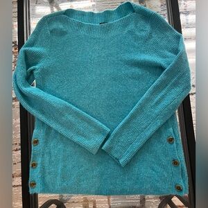 Talbots Aqua Knit Sweater